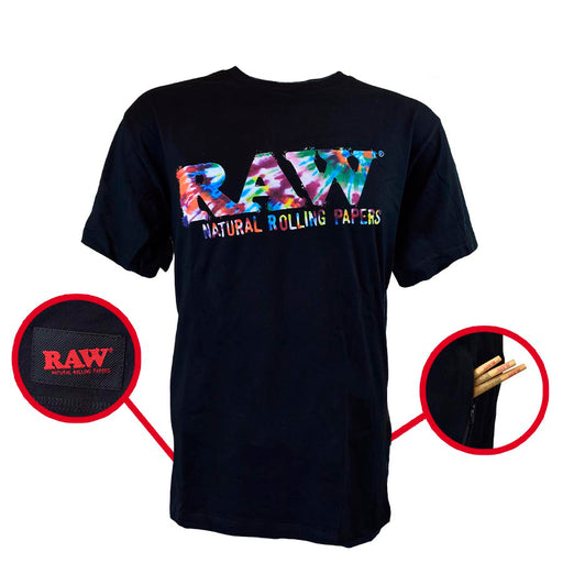 RAW Tie Dye Stash Pocket T-Shirts Canada