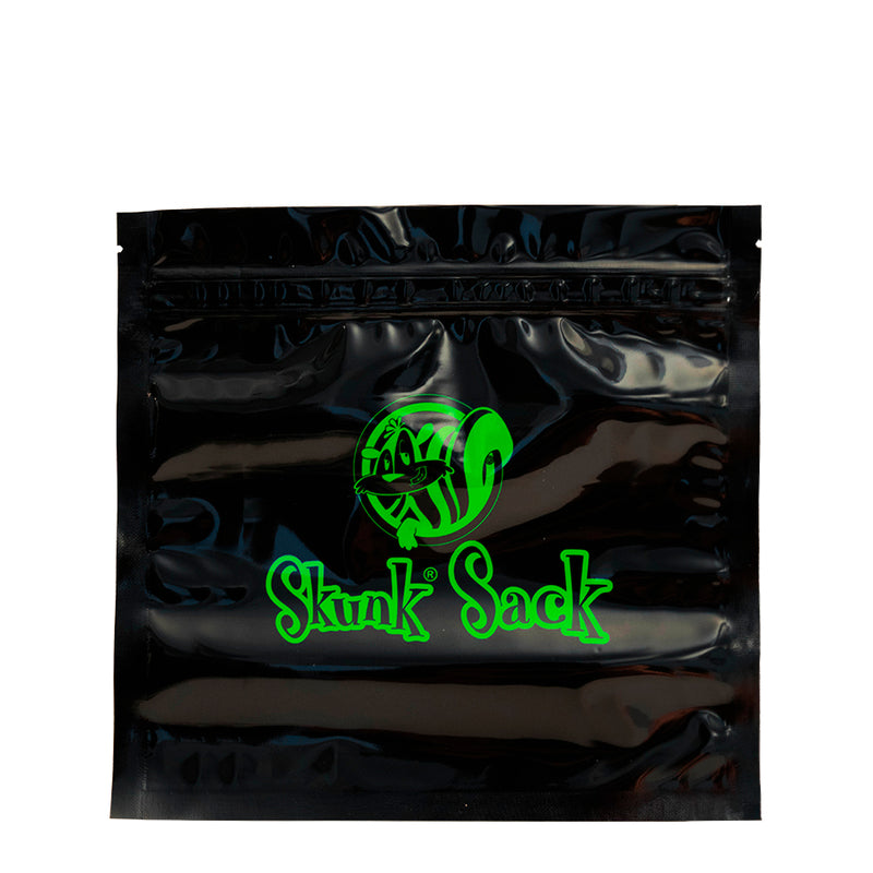Opaque Black Smell Proof Plastic Zip Bag