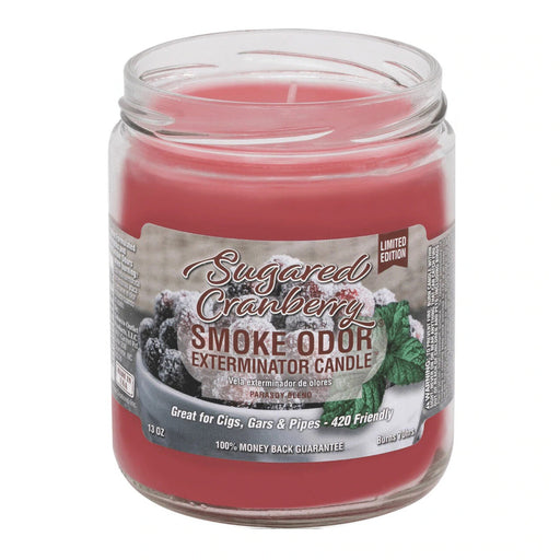 Sugared Cranberry Smoke Odor Exterminator Candle Canada