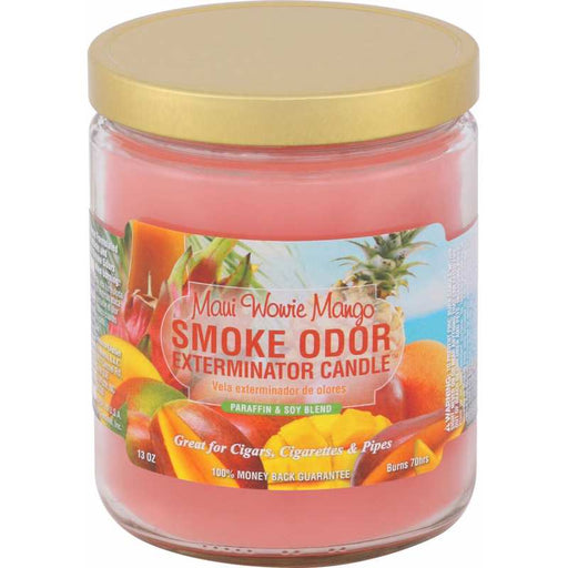 Maui Wowie Mango Candle Smoke Odor Exterminator