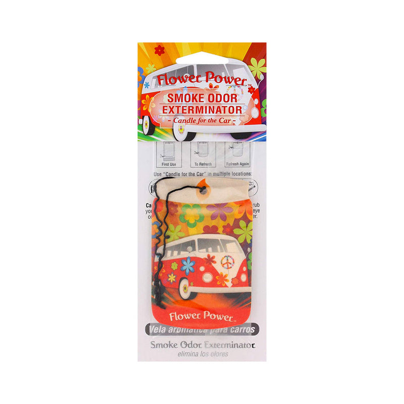 Flower Power Smoke Odor Exterminator Car Air Freshener Canada