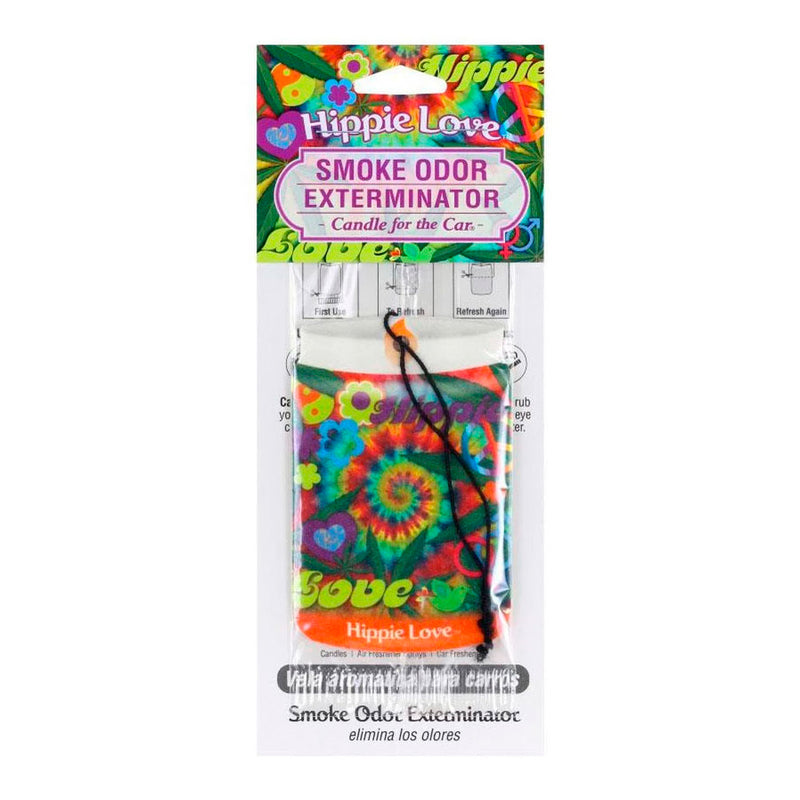 Hippie Love Smoke Odor Exterminator Car Air Freshener Canada