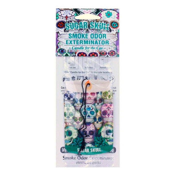 Sugar Skull Air Freshener for the Car Smoke Odor Exterminator Canada