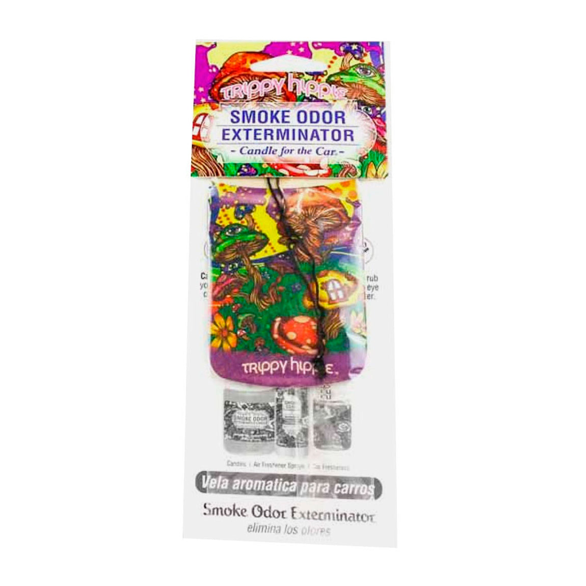 Smoke Odor Exterminator Car Air Freshener Trippy Hippie — Head Candy