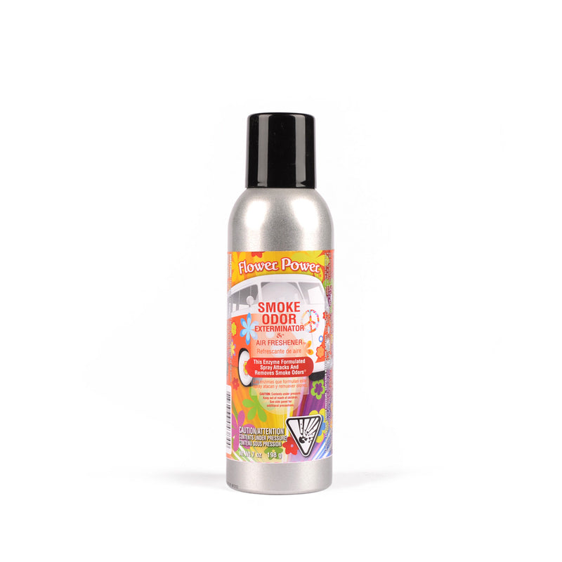 Flower Power Smoke Odor Exterminator Air Freshener Spray