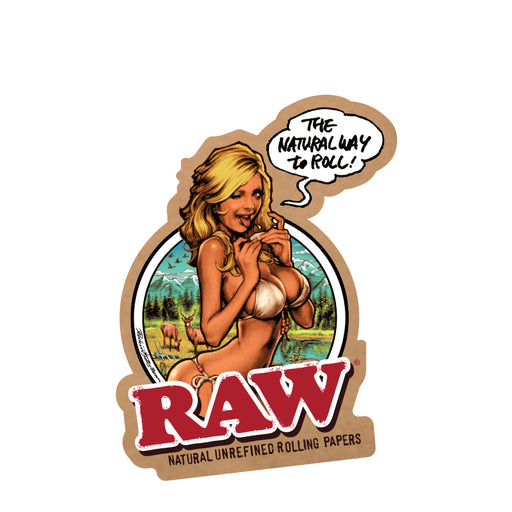 RAW Bikini Girl Sticker