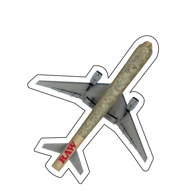 RAW Air Plane Stickers