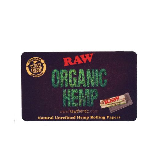 RAW Organic Hemp Removable Sticker