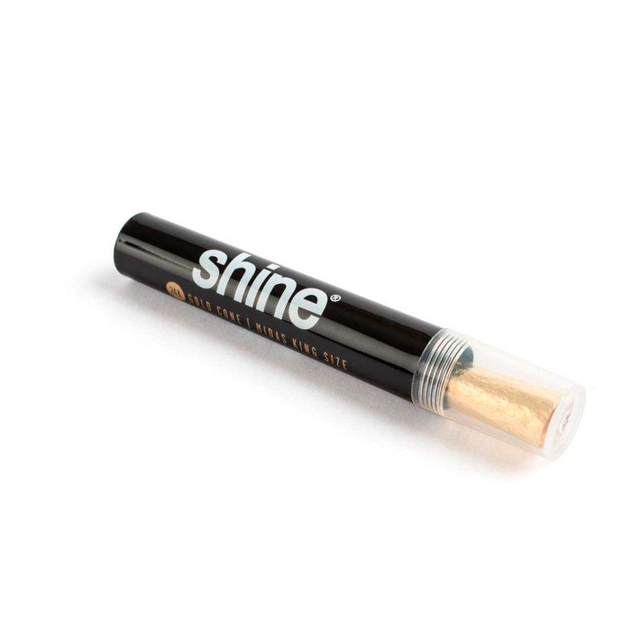 Shine 24K Gold King Size Pre-Rolled Cone