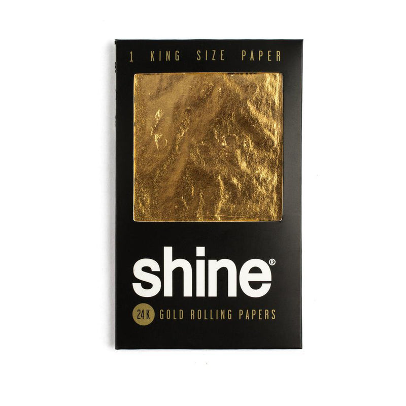 Gold Rolling Papers Canada Cheapest Shine 24K Kingsize