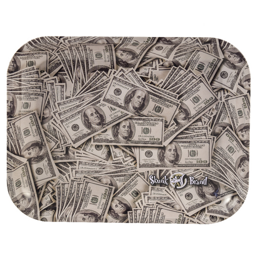 Skunk Cash Collage Rolling Tray