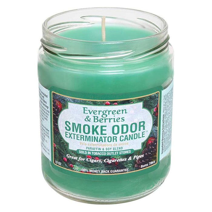 Evergreen and Berries Smoke Odor Candle Canada