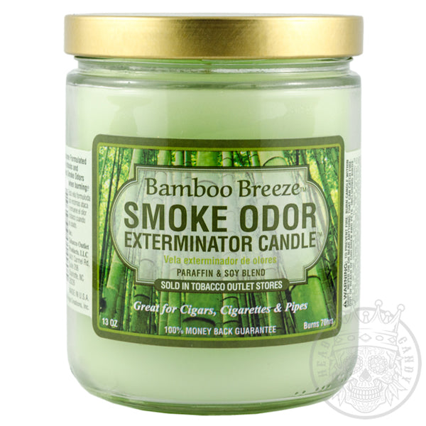Bamboo Breeze Smoke Odor Candle