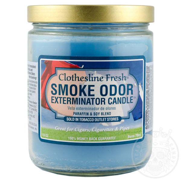 Clothesline Fresh Smoke Odor Candle