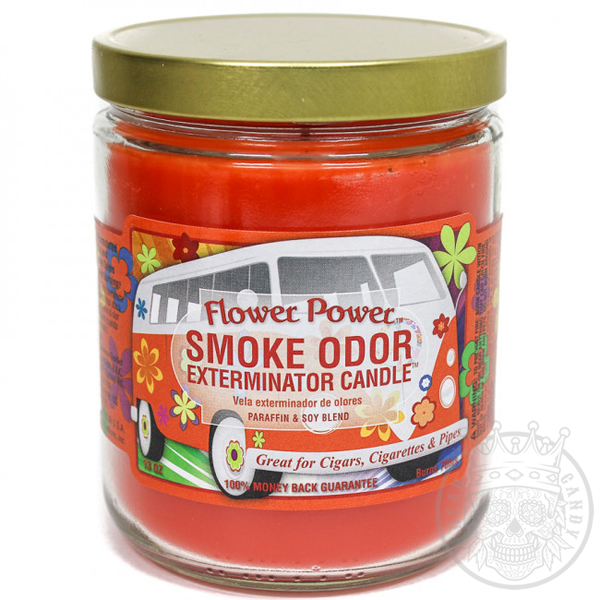 Flower Power Smoke Odor Exterminator Candle