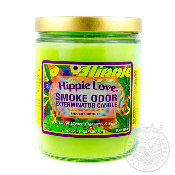 Hippie Love Smoke Odor Eliminator Candle