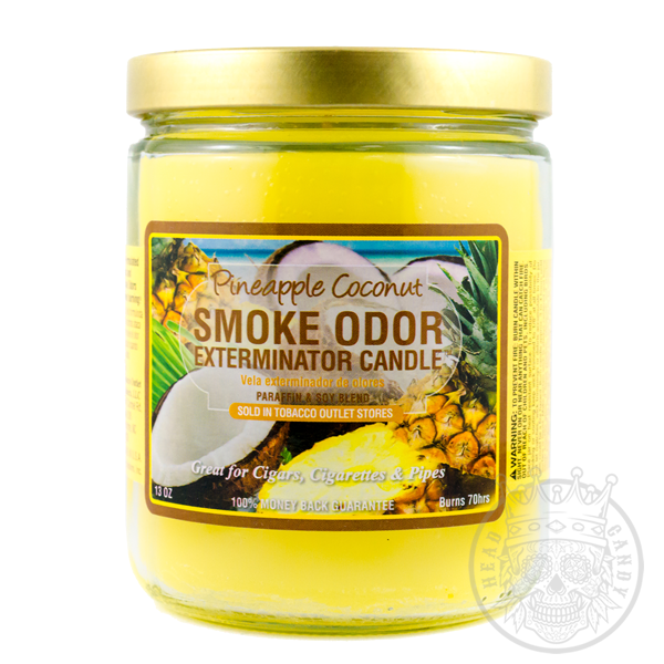 Pineapple Coconut Candle Smoke Odors
