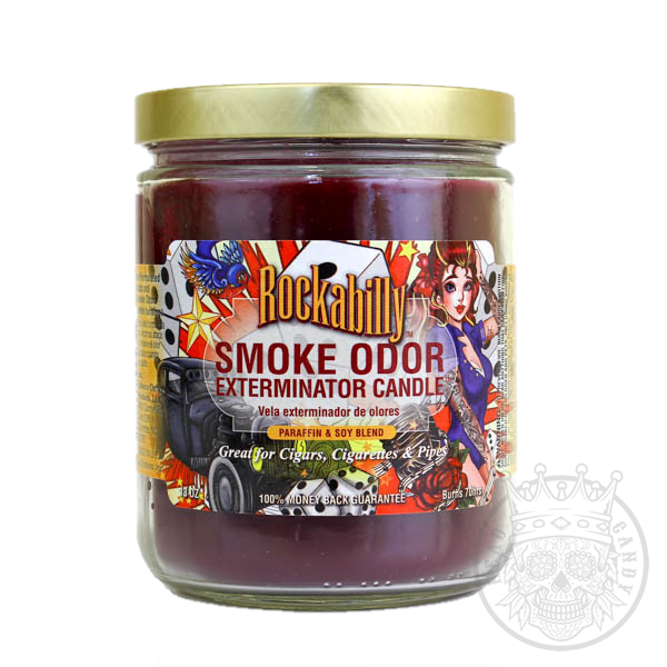 Smoke Odor Exterminator Candle Rockabilly