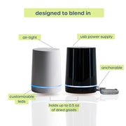 Stash Can Smart Voice Activated Lock Box Safe Canada