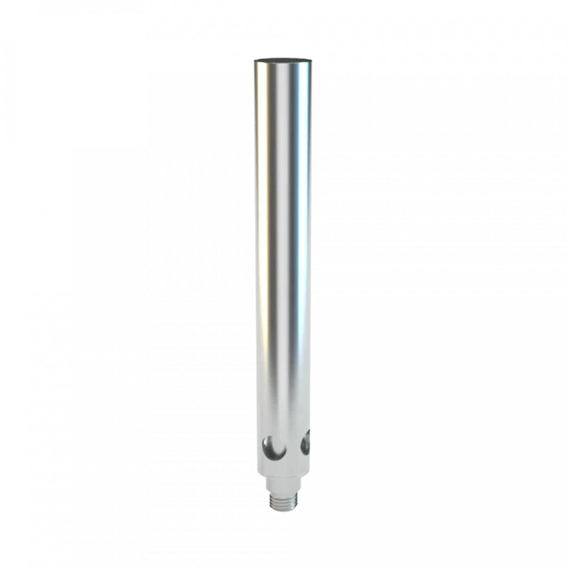 Large Polished Silver Upstem for Stundenglass Gravity Bong