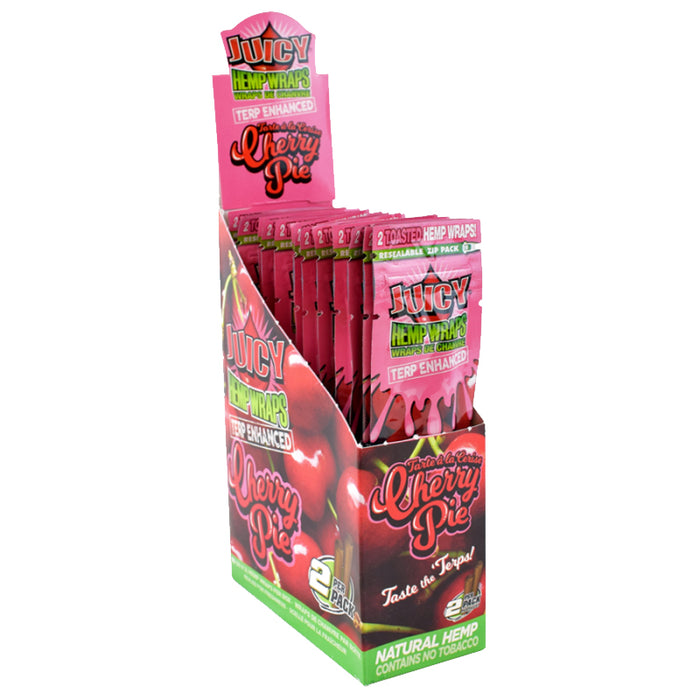 Juicy Jays Cherry Pie Terp Enhanced Hemp Wraps Canada