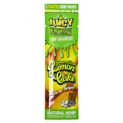 Juicy Jays Lemon Cake Terp Enhanced Hemp Wraps Canada