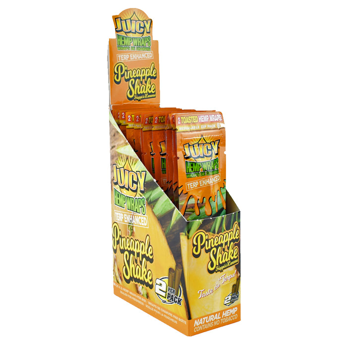 Juicy Jays Pineapple Shake Terp Enhanced Hemp Wraps Canada