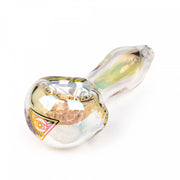 Rainbow Metallic Terminator Finish Spoon Hand Pipe by Red Eye Tek Canada