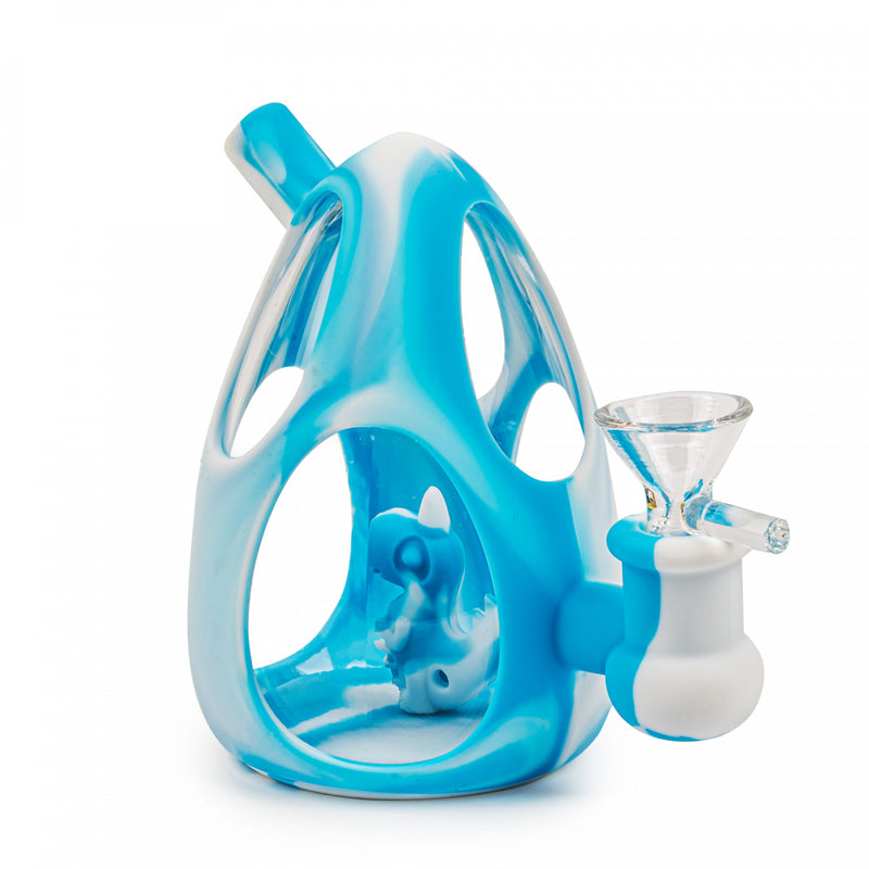 Lit Silicone Dinosaur Egg Bubbler Canada