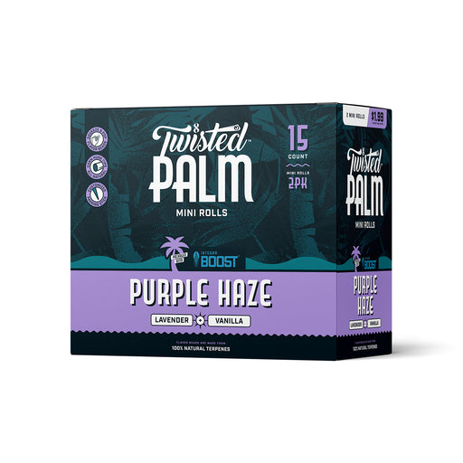 Purple Haze Twisted Palm Mini Leaf Rolls Canada