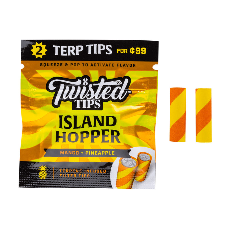 Twisted Tips Island Hopper Terpene Infused Filters Canada