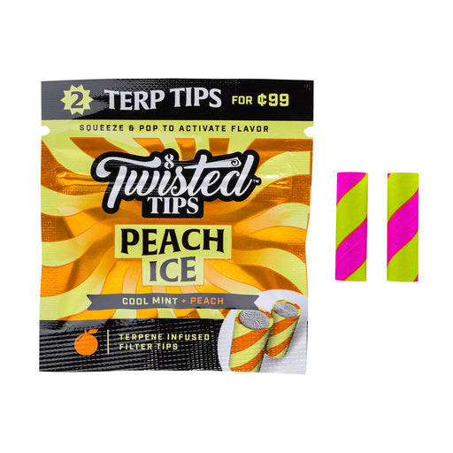 Peach Mint Terpene Infused Filter Tips Canada
