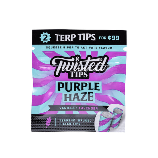 Terpene Infused Filter Tips Canada Purple Haze London Fog