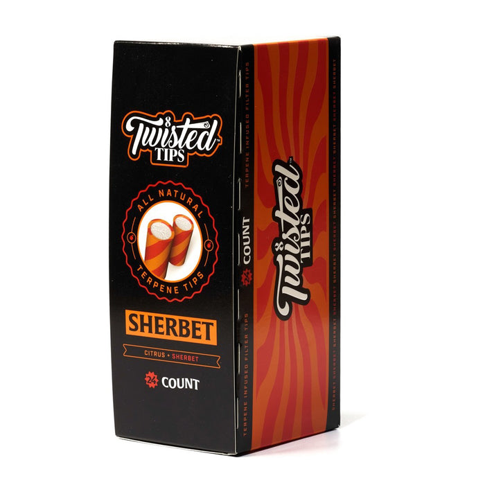Twisted Tips Terpene Infused Blunt Filters Citrus Sherbet Canada