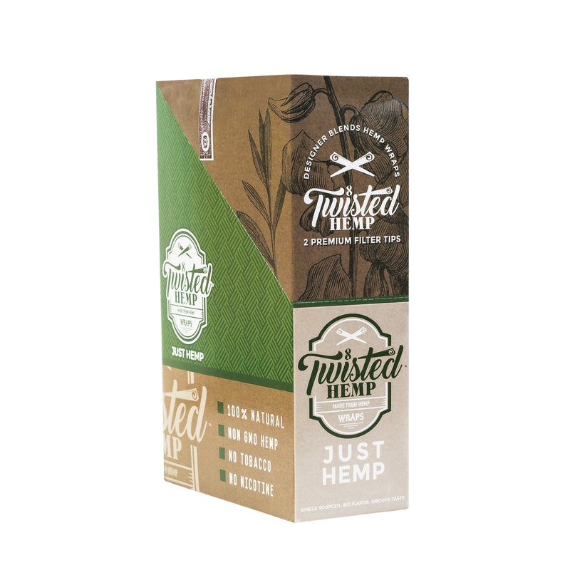 Just Hemp Plain Twisted Hemp Wraps Canada