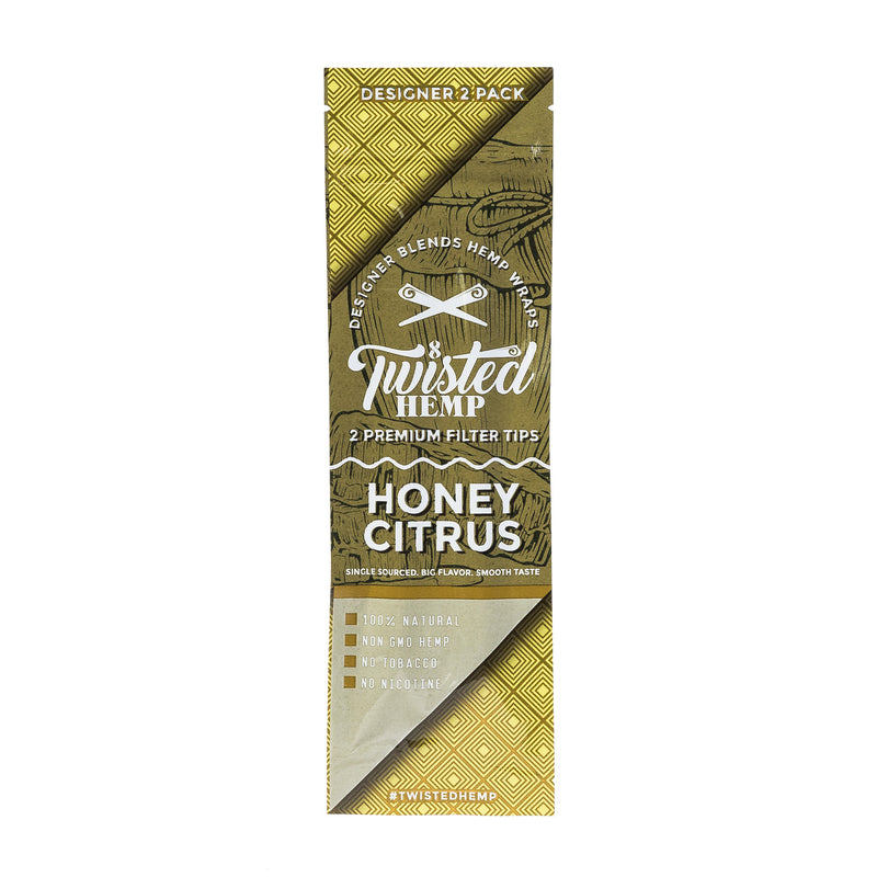 Honey Citrus Twisted Hemp Wraps Canada