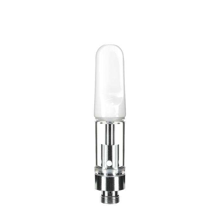 Verified Glass Cartridges with White Ceramic Tip