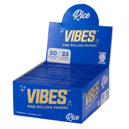 Vibes Rice Rolling Papers Canada King Size Slim