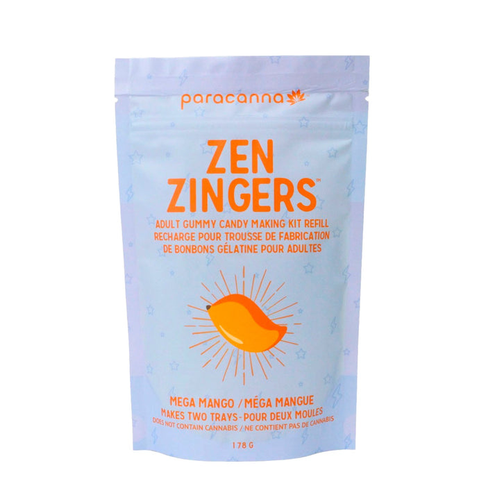 Zen Zingers Mango Paracanna Cannabis Edibles Making Kit Refills DIY Candy