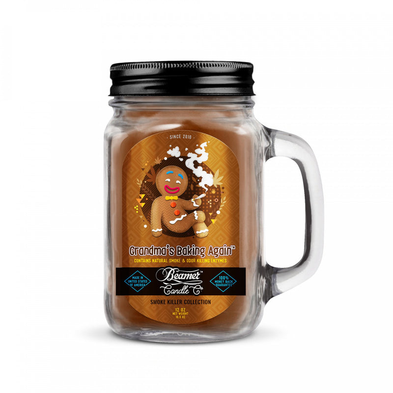 Beamer Candle in a 12oz Mason Jar Grandma's Baking Again Canada