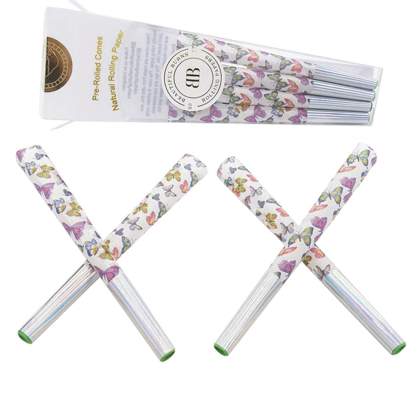 Pre Rolled Cones with Butterflies by Beautiful Burns Canada