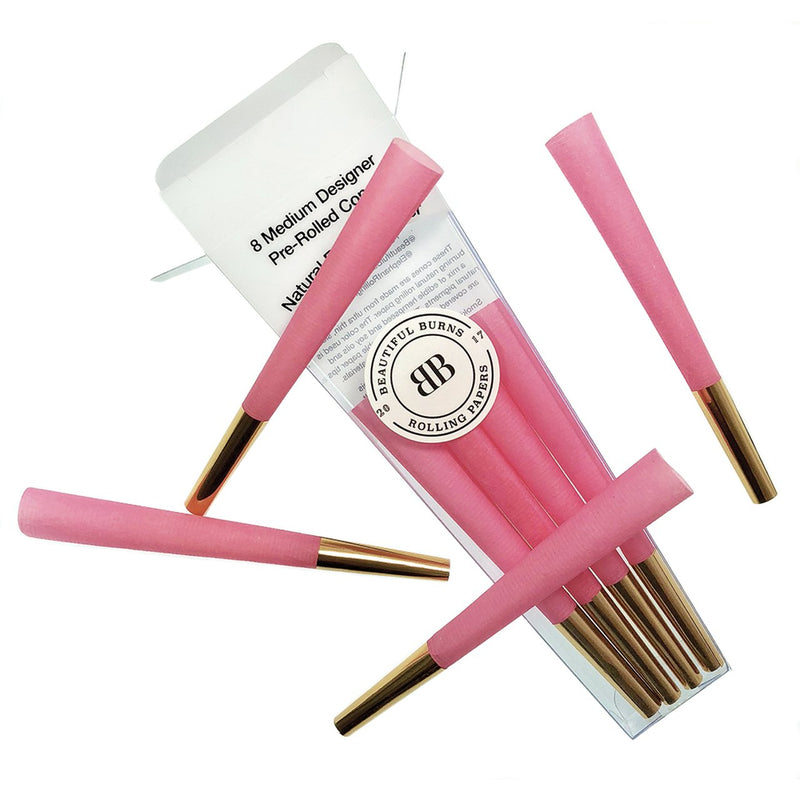 Power Pink Designer Cones by Beautiful Burns Canada