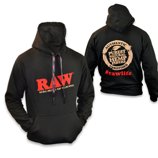 RAW Hoodie Pull Over Sizes Canada