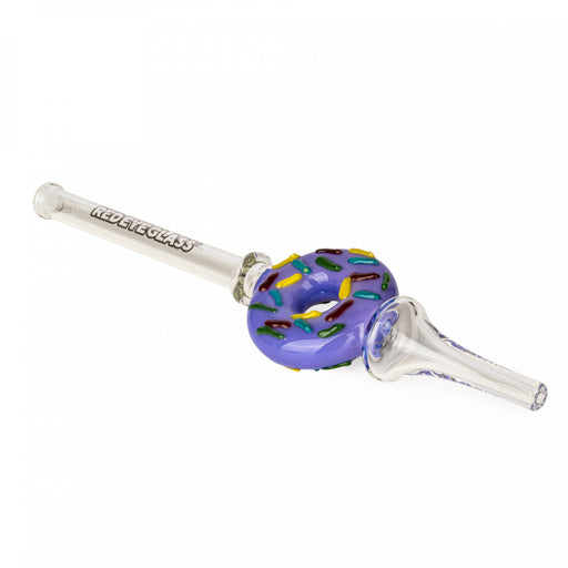 Purple Sprinkle Donut Dab Straw Red Eye Glass Canada