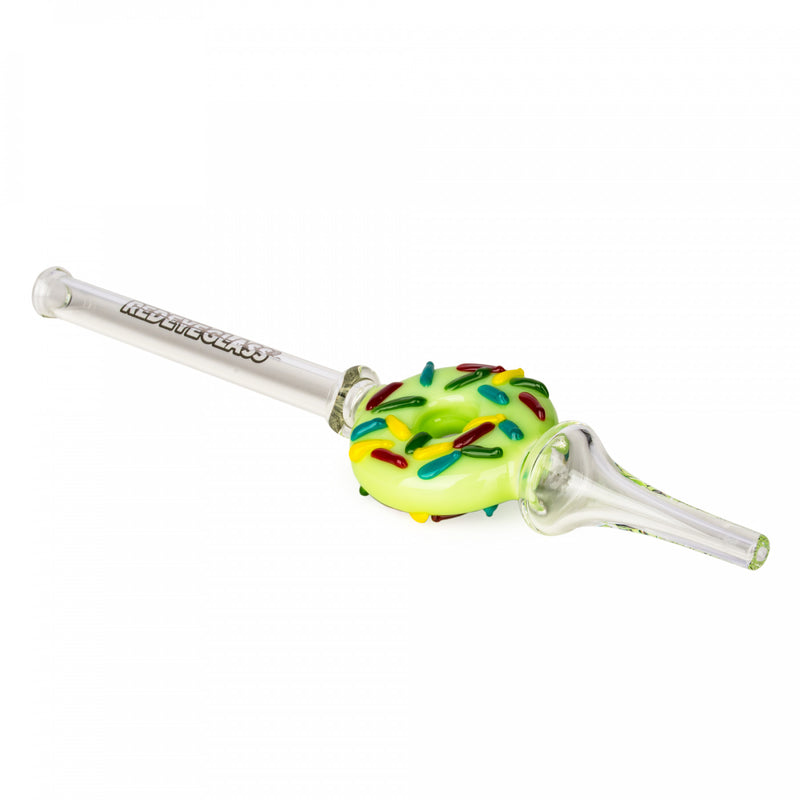 Green Sprinkle Donut Dab Straw Red Eye Glass Canada