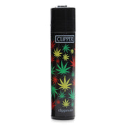 Rasta Weed Leaf Clipper Lighter Canada