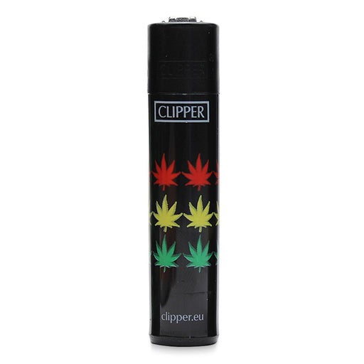 Clipper Lighter with Rasta Weed Leaves Canada