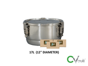 CVault Stainless Steel Storage with Boveda Mega Huge