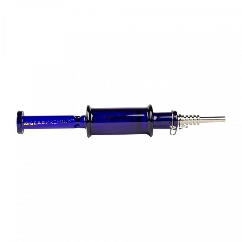 6.5" Royal Blue Concentrate Nectar Collector Dabmolisher with Showerhead Perc GEAR Premium Canada