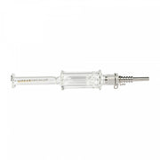6.5" Clear Concentrate Nectar Collector Dabmolisher with Showerhead Perc GEAR Premium Canada